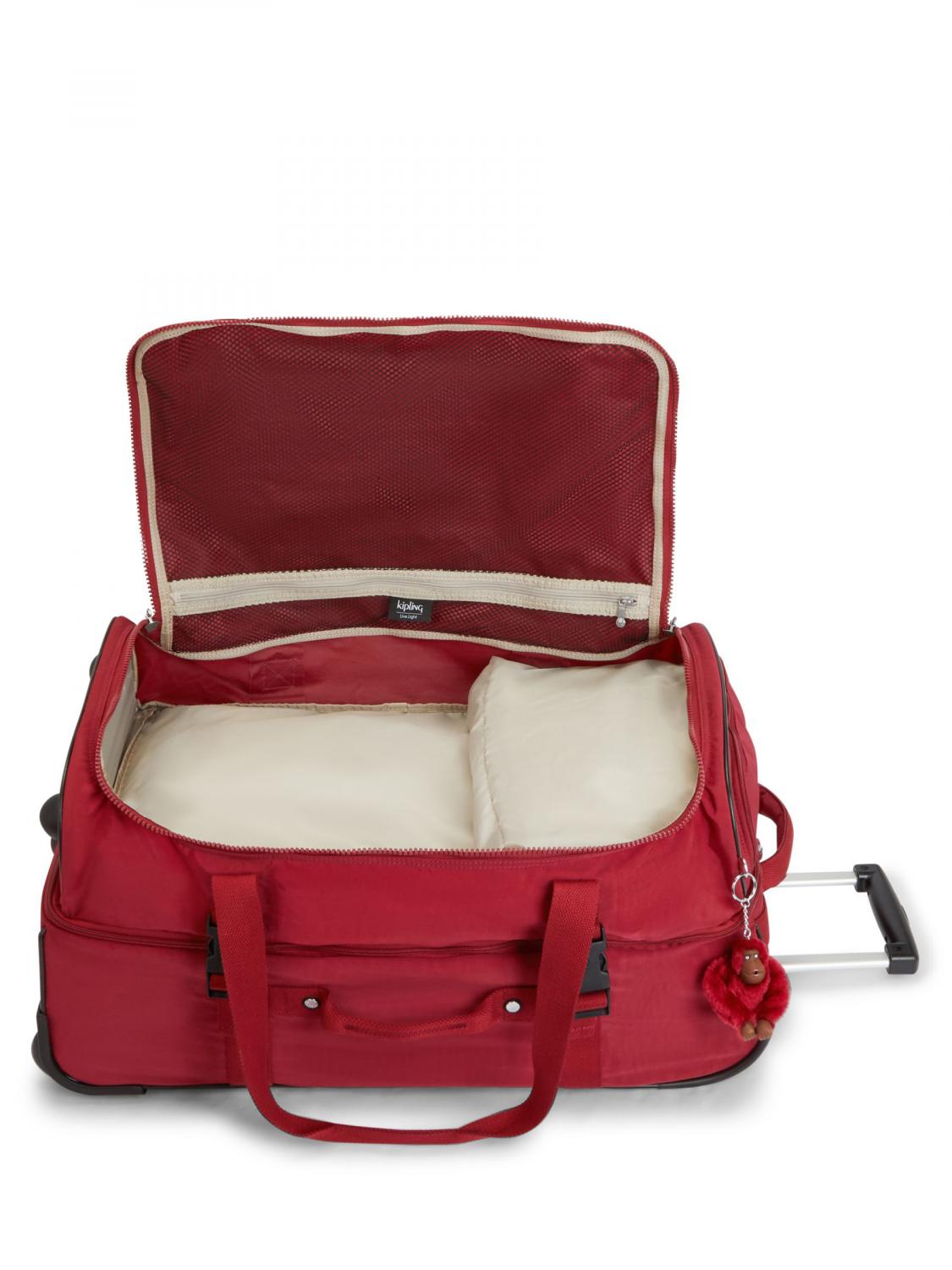 Kipling Teagan Medium Size Trolley Bag Regal Ruby Buy At Outlet Prices!
