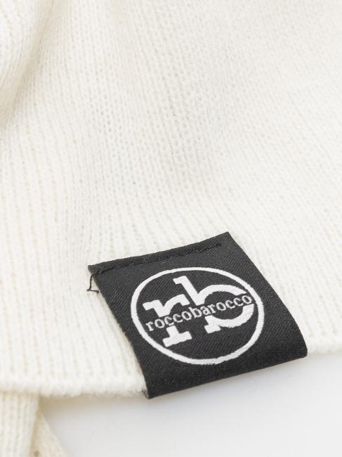 Set sciarpa e berretto beanie  off white - Scarves