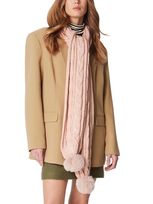 Sciarpa con Pompon  parisienne rose - Scarves