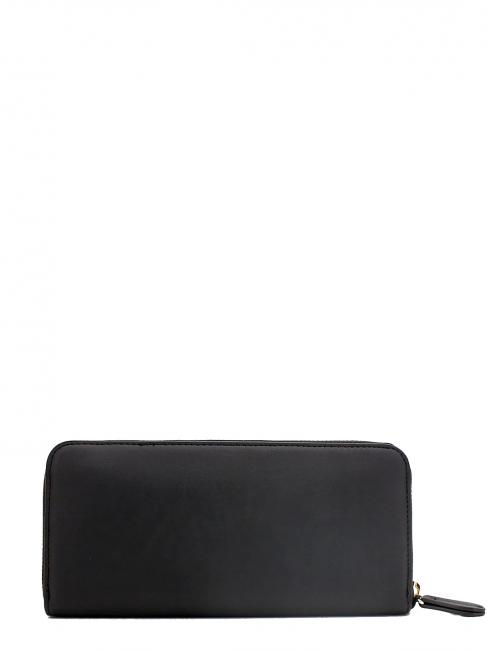 Portafoglio Zip Around Floral logo black / oval t flower - Women&rsquo;s Wallets