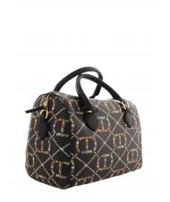 TWINSET Borsa Bauletto By hand, with shoulder strap dis.oval t flower / black - Women&rsquo;s Bags - 3