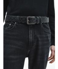 CALVIN KLEIN KIT Regalo Card holder + Belt monogram canvas - Belts - 5