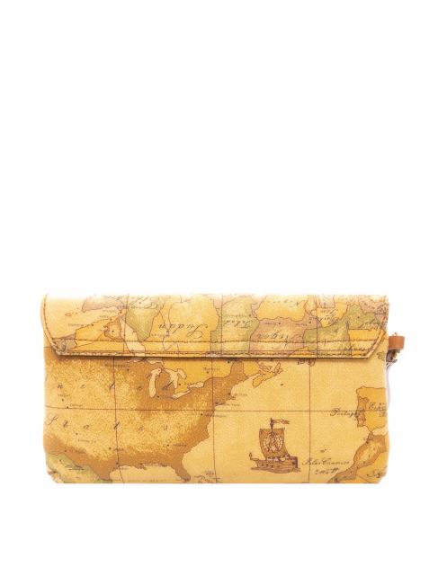 GEO CLASSIC Clutch bag with flap and strap NATURAL - Women&rsquo;s Bags