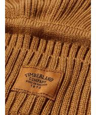 TIMBERLAND RIBBED Hat with cuff wheat - Hats - 2