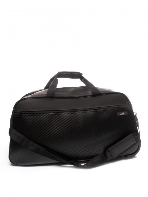 DUSK SOFT Medium bag with trolley Black - Duffle bags