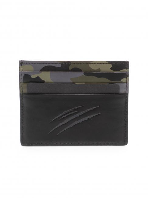 CHICAGO Leather card holder black - Men&rsquo;s Wallets