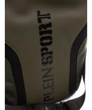 PLEIN SPORT SUPER HERO Flat bag army - Over-the-shoulder Bags for Men - 3