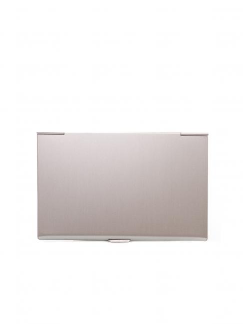 Porta Biglietti da Visita In leather and aluminum red - Men&rsquo;s Wallets