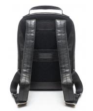 UNGARO TECH Leather backpack for 13" laptop black - Laptop backpacks - 3