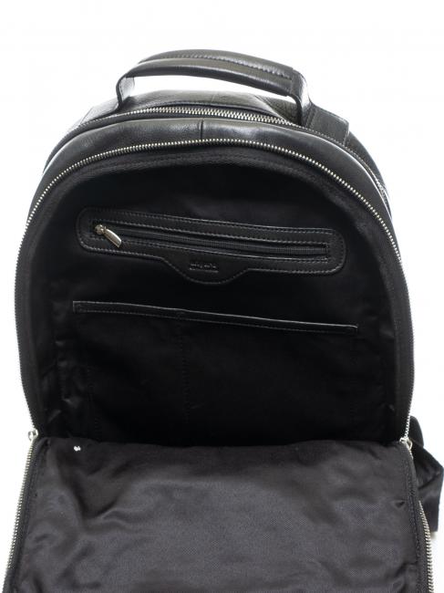 TECH Leather backpack for 13" laptop black - Laptop backpacks