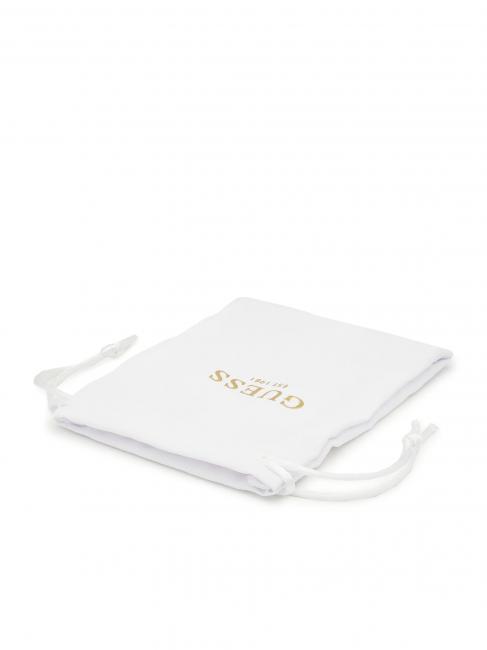 2 CIRCLES PAVE STUD Earrings SILVER - Earrings