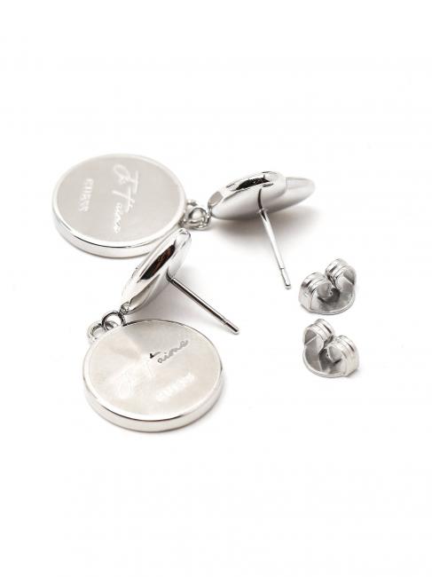 PENDANT HEART AND COIN Earrings SILVER - Earrings