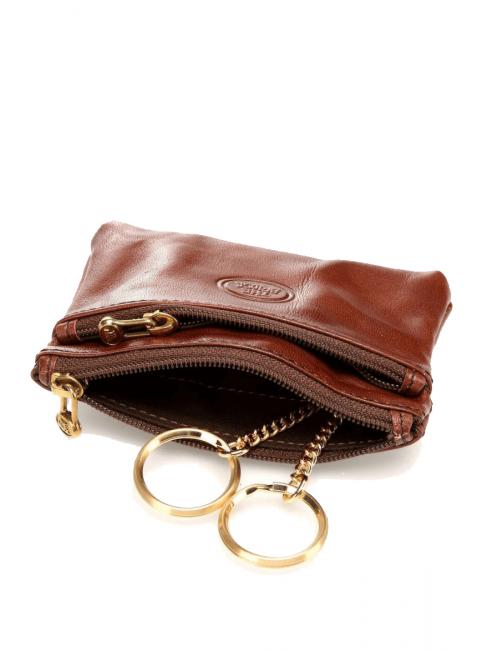 STORY Leather key case BROWN - Key holders