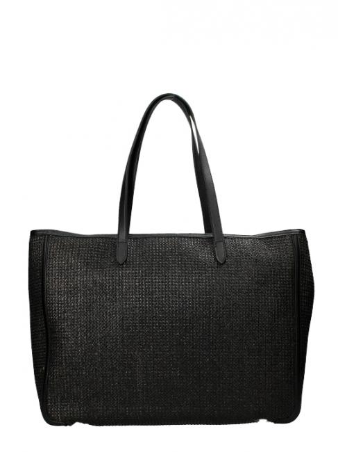 GIOVANNA Straw Shopping Bag black - Women&rsquo;s Bags