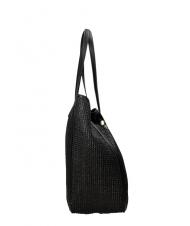 ERMANNO SCERVINO GIOVANNA Straw Shopping Bag black - Women&rsquo;s Bags - 3