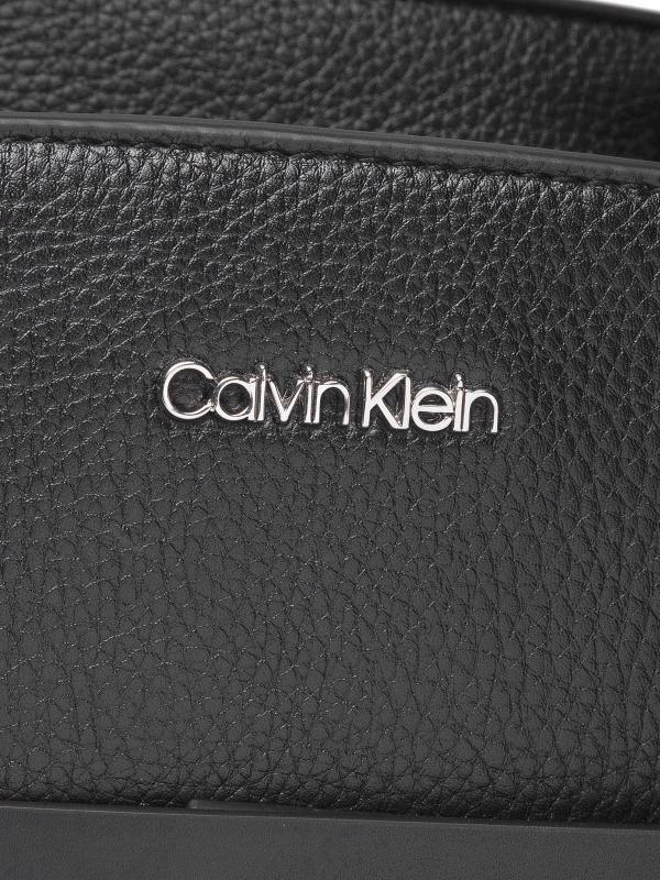 Calvin Klein Ck Code M Medium Tote Bag Ckblack - Buy At Outlet Prices!