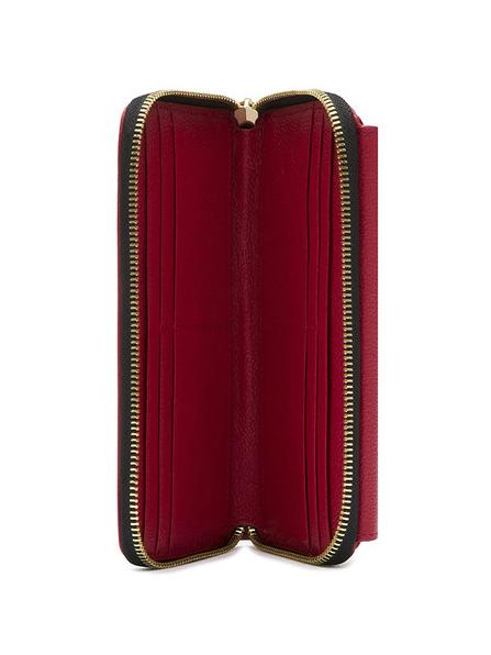 HERITAGE  Large wallet with pocket black lacquer - Women&rsquo;s Wallets