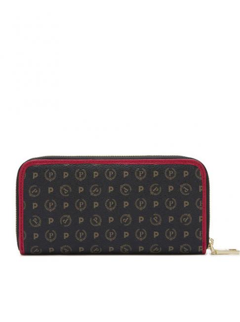 HERITAGE  Large wallet with pocket black lacquer - Women&rsquo;s Wallets