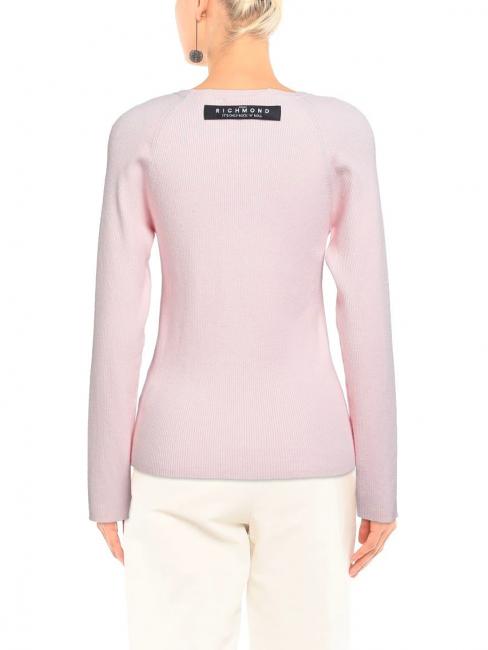 KHALED Sweater with buttons pink - Women's Sweaters