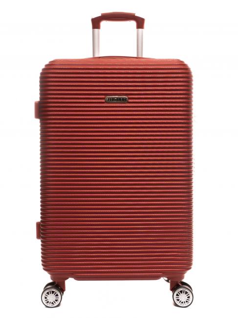 LUCKY Set of 3 trolleys red - Trolley Set