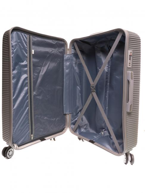 LUCKY Trolley large size steel - Rigid Trolley Cases