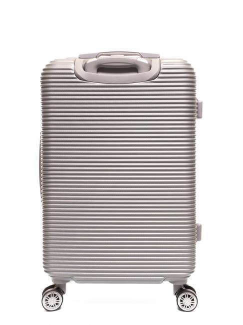 LUCKY Medium size trolley steel - Rigid Trolley Cases