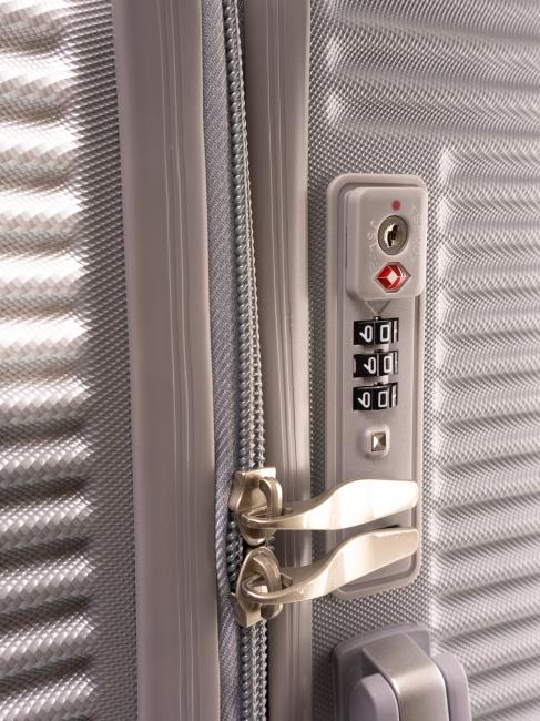 LUCKY Medium size trolley steel - Rigid Trolley Cases