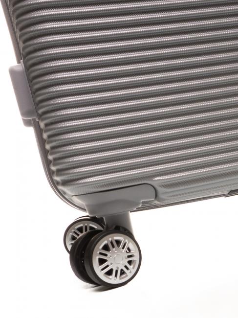 LUCKY Medium size trolley steel - Rigid Trolley Cases