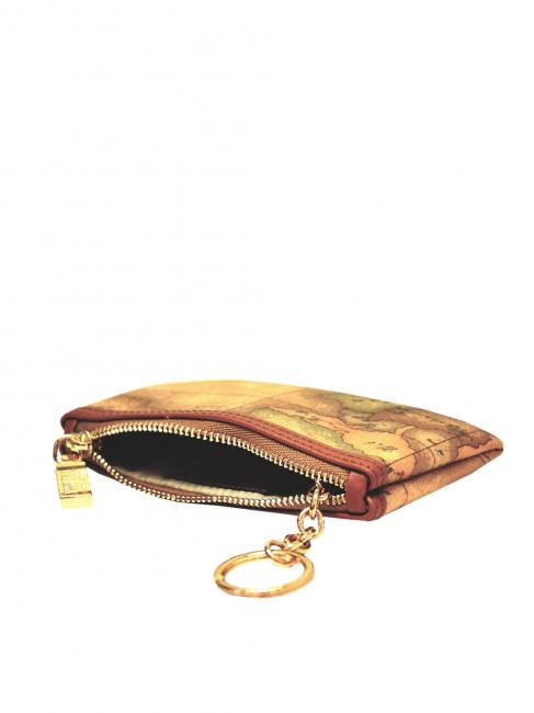 ALVIERO MARTINI 1 ^ CLASS GEO CLASSIC Key Case, Made in Italy NATURAL - Key holders