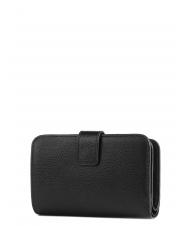 FURLA CAMELIA Women's leather wallet Black - Women’s Wallets - 3