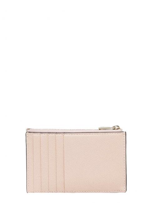 CAMELIA Flat leather wallet ballerina - Women’s Wallets