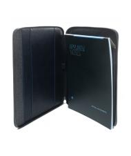 PIQUADRO CAMPIONARIO - BLUE SQUARE SPECIAL A4 clipboard blue - Tablet holder& Organizer - 2