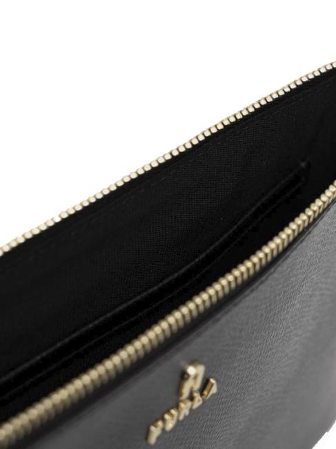 CAMELIA Leather clutch Black - Women&rsquo;s Bags