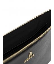 FURLA CAMELIA Leather clutch Black - Women&rsquo;s Bags - 4