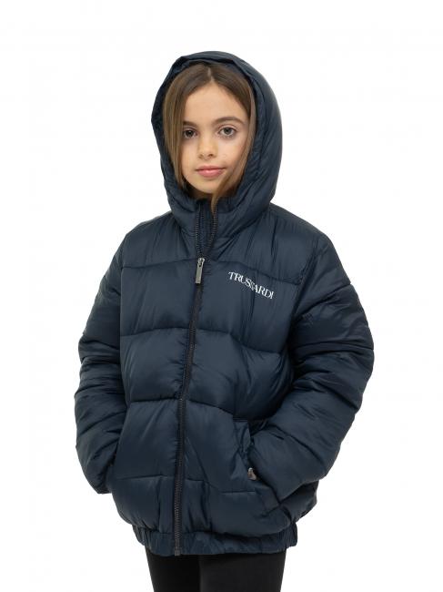 HIDETORA Short padded jacket blue - Baby Jackets