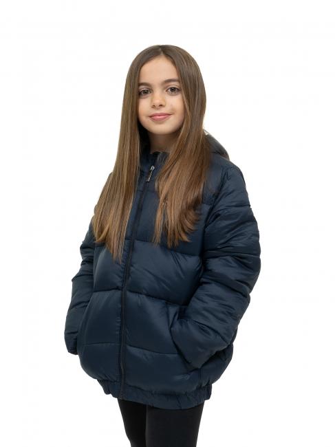 HIDETORA Short padded jacket blue - Baby Jackets