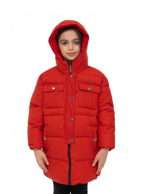 HIDEYORI Long padded jacket red - Baby Jackets