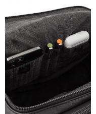 PIQUADRO CHARLIE 15.6" laptop backpack, in leather Black - Laptop backpacks - 5