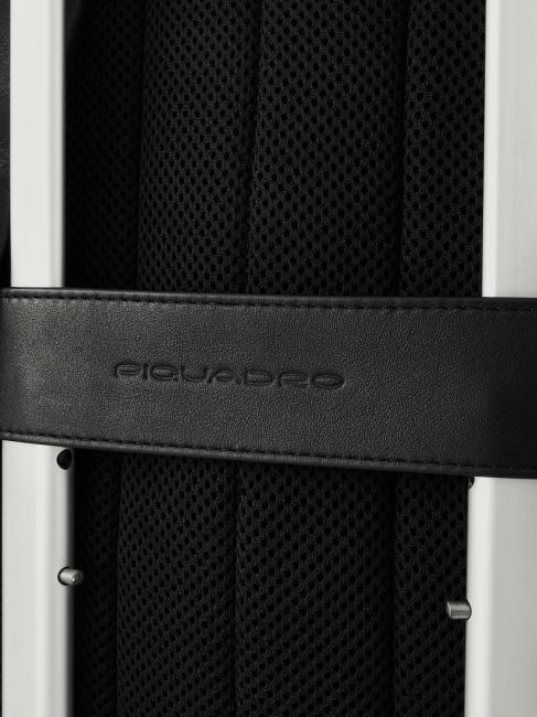 CHARLIE 15.6" laptop backpack, in leather Black - Laptop backpacks