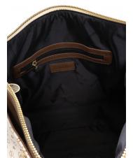 POLLINI Heritage Classic Shoulder shopper, with shoulder strap ivory / brown - Women&rsquo;s Bags - 5