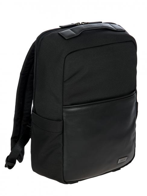 MONZA Expandable backpack for 14" pc with USB black / black - Laptop backpacks