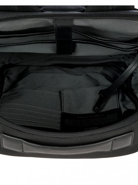 MONZA Expandable backpack for 14" pc with USB black / black - Laptop backpacks