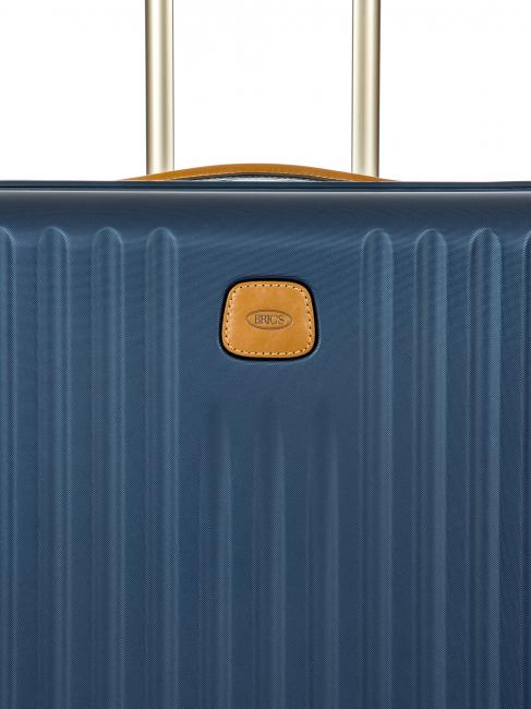 CAPRI Medium trolley with USB port blue - Rigid Trolley Cases