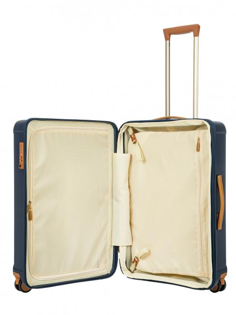 CAPRI Medium trolley with USB port blue - Rigid Trolley Cases