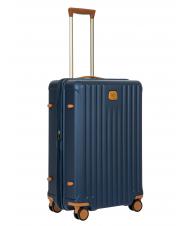 BRIC&rsquo;S CAPRI Medium trolley with USB port blue - Rigid Trolley Cases - 4