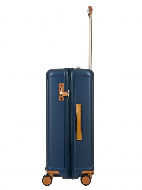 CAPRI Medium trolley with USB port blue - Rigid Trolley Cases