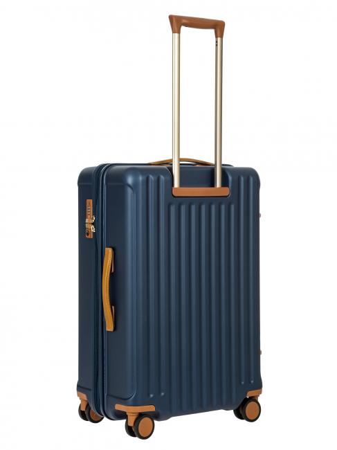 CAPRI Medium trolley with USB port blue - Rigid Trolley Cases