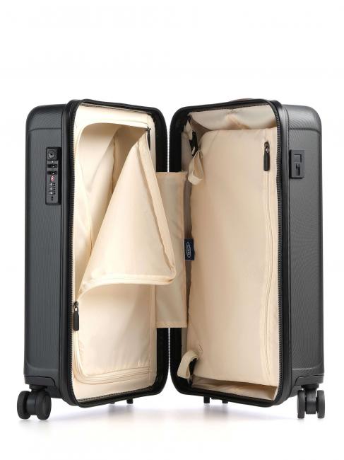 CAPRI Hand luggage with USB port Black - Hand luggage