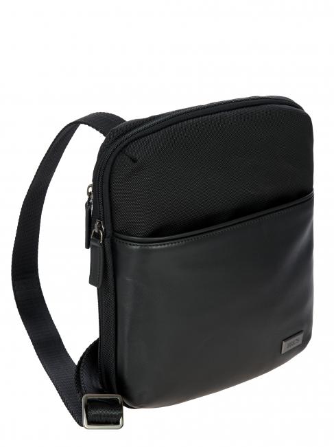 MONZA Expandable tablet bag black / black - Over-the-shoulder Bags for Men