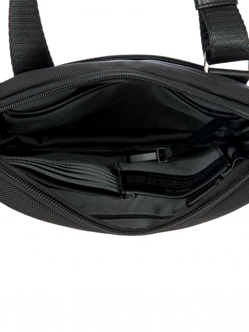 MONZA Expandable tablet bag black / black - Over-the-shoulder Bags for Men